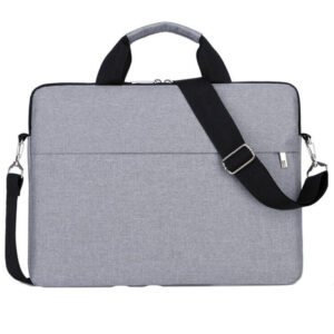 Bolsa para ordenador de color liso de poliéster simple