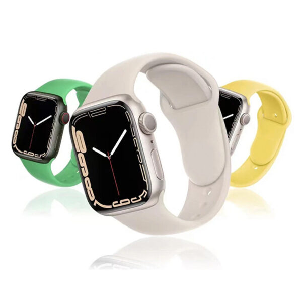Correa de silicona inteligente para Apple Watch 7