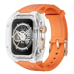 Correa transparente de silicona Apple Watch 8
